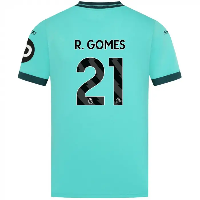 Wolverhampton Wanderers Store | Shop Official 2025-26 Wolves Away Shirt – Adult R. GOMES 21 Wolves Gear